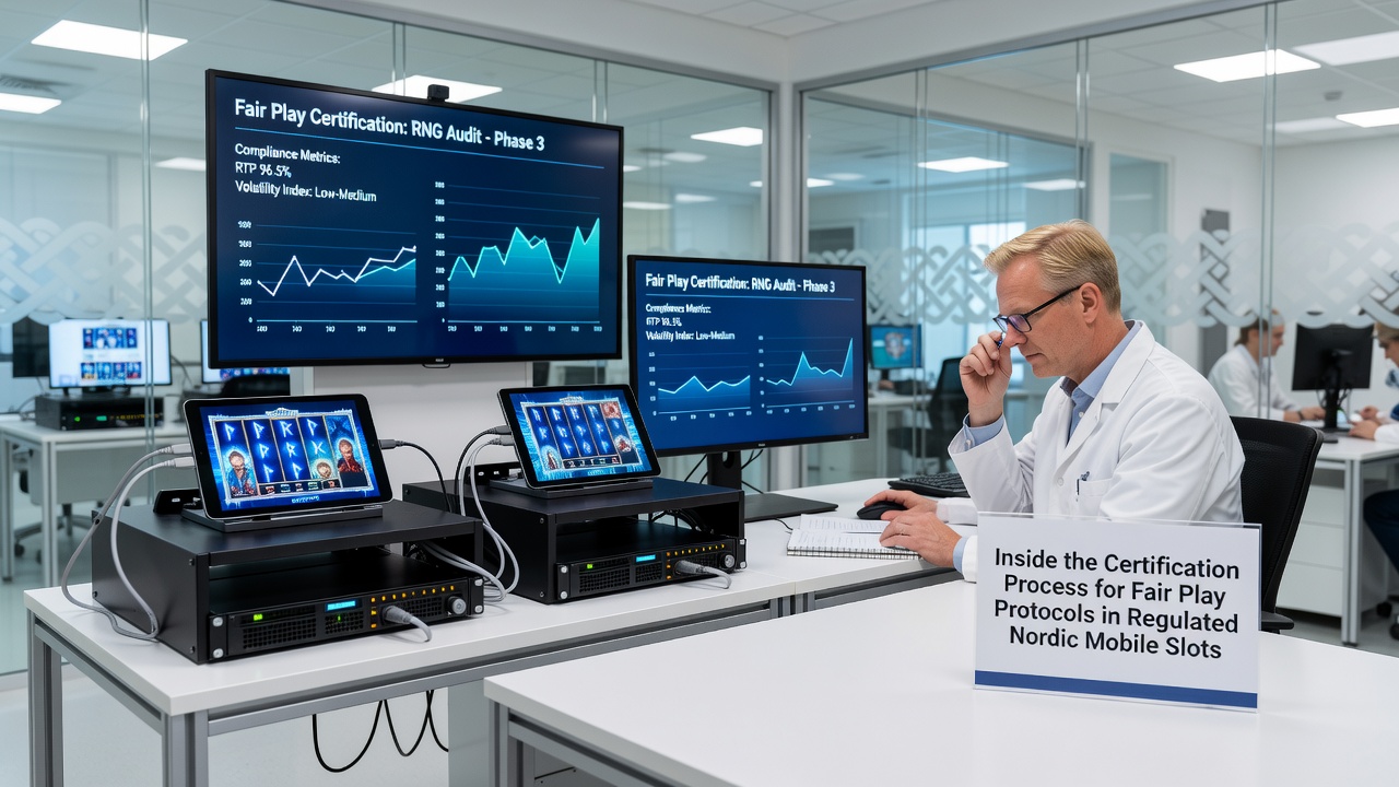 Detaljeret visning af testlaboratorium for RNG-protokoller
